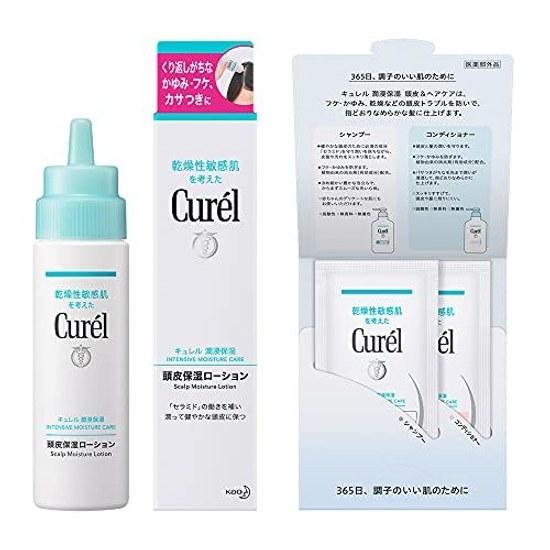 Curel Scalp Moisturizing Lotion Bonus 120ml Single Item 120 Milliliters (x 1)