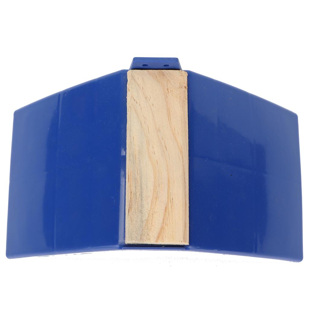 Клетка для домашних голубей, подставка для отдыха, пластиковые жердочки для птиц с деревянным блоком, аксессуары для клетки, синяя с