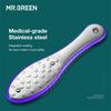 MR.GREEN Foot File Double Sided Pedicure Foot Care Tools Professional Callus Remover Foot Rasp Stainless Steel Foot Scrubber For Feet MR-2205