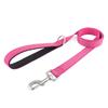 Reflective Dog Leash Night Walks Non-Adjustable Nylon Lead Small Medium Large Dogs 122cm/152cm