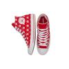 Converse Chuck Taylor All Star Canvas Полностью Принт Звезды Высокие Кеды для Скейтбординга Унисекс Кроссовки Белый Красный 168807C