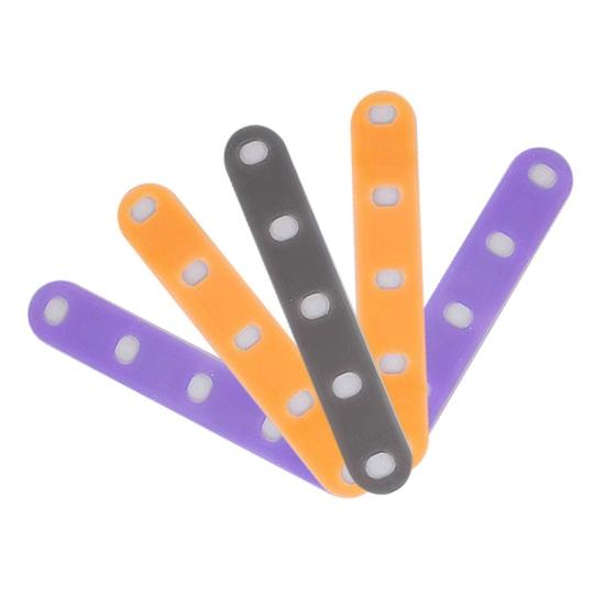 20 шт., Пермская резинка, бесследная холодная волна, стержень для завивки волос, бигуди, плоские спиральные кудри, завивка волос, силиконовый ремешок, женские инструменты для укладки волос