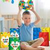 Подарочные пакеты для вечеринок Building Block, набор из 24 подарочных пакетов Building Block - Подарочные пакеты для вечеринок Building Block, Подарочные пакеты для вечеринок Building Block, Бумажный пакет