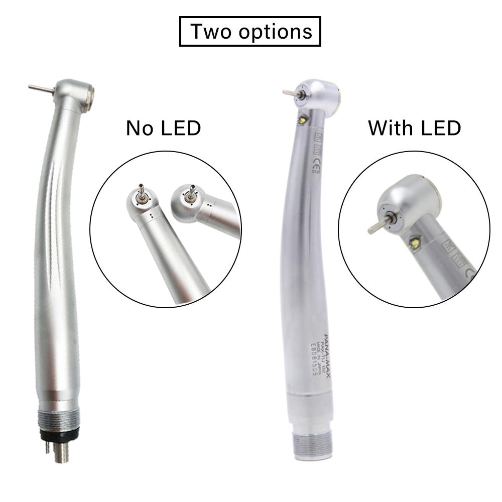 Niceden Стоматологический высокоскоростной наконечник Panamax-1 2/4 отверстия со светодиодом/без светодиода