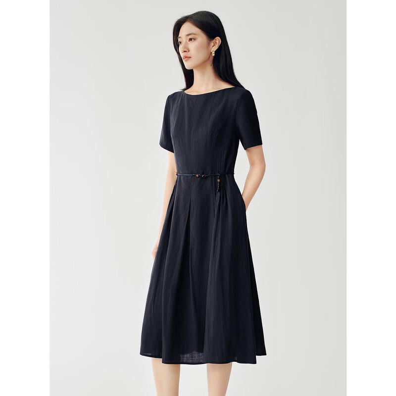 Женское платье JUZUI в стиле Old Money из смесовой ткани Tencel