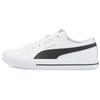 Ever Fs Leather Retro Casual Low-Top Sneakers Unisex Sneakers White Black 384824-01