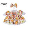 Seasonal Porch Goose Clothing 1 Set Christmas Outfit, Festive Dress with Hat, Winter Decor Accessories Fall Holiday Costume for 23 Inch Statue, Garden