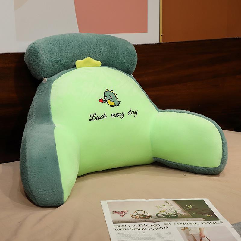 Ice Bean Headboard Cushion: Soft Pillow for Bed, Sofa, or Lumbar Support