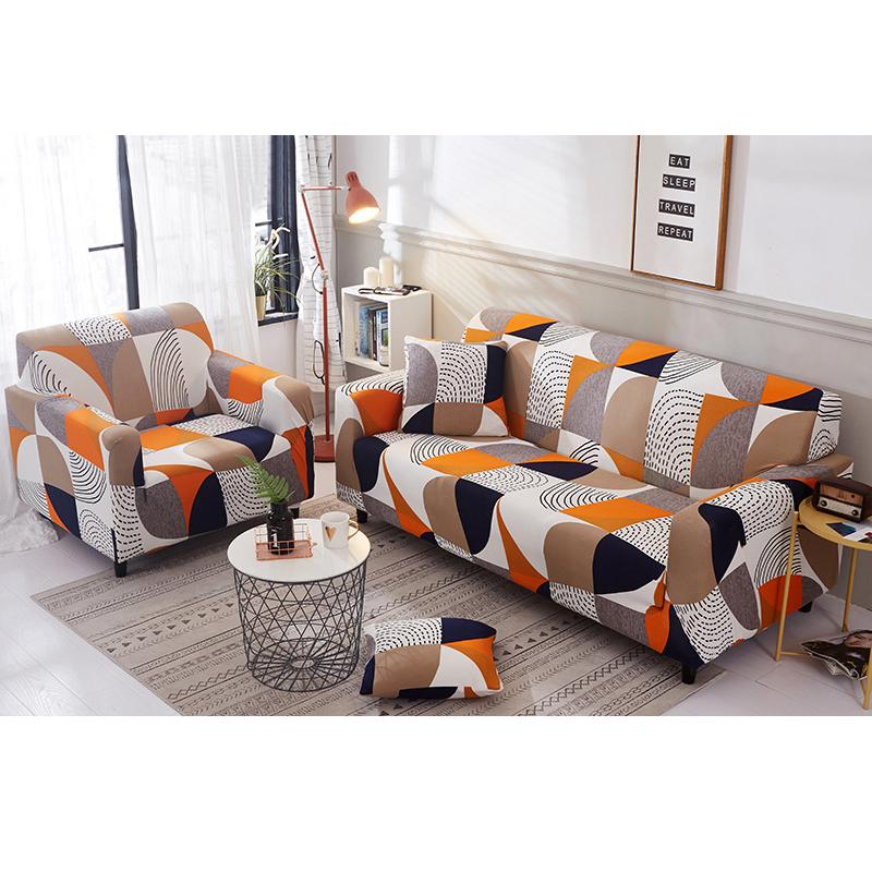 Чехлы для диванов с принтом, чехлы для диванов, чехлы для подушек, универсальные чехлы для диванов на 1/2/3/4 места без наволочки