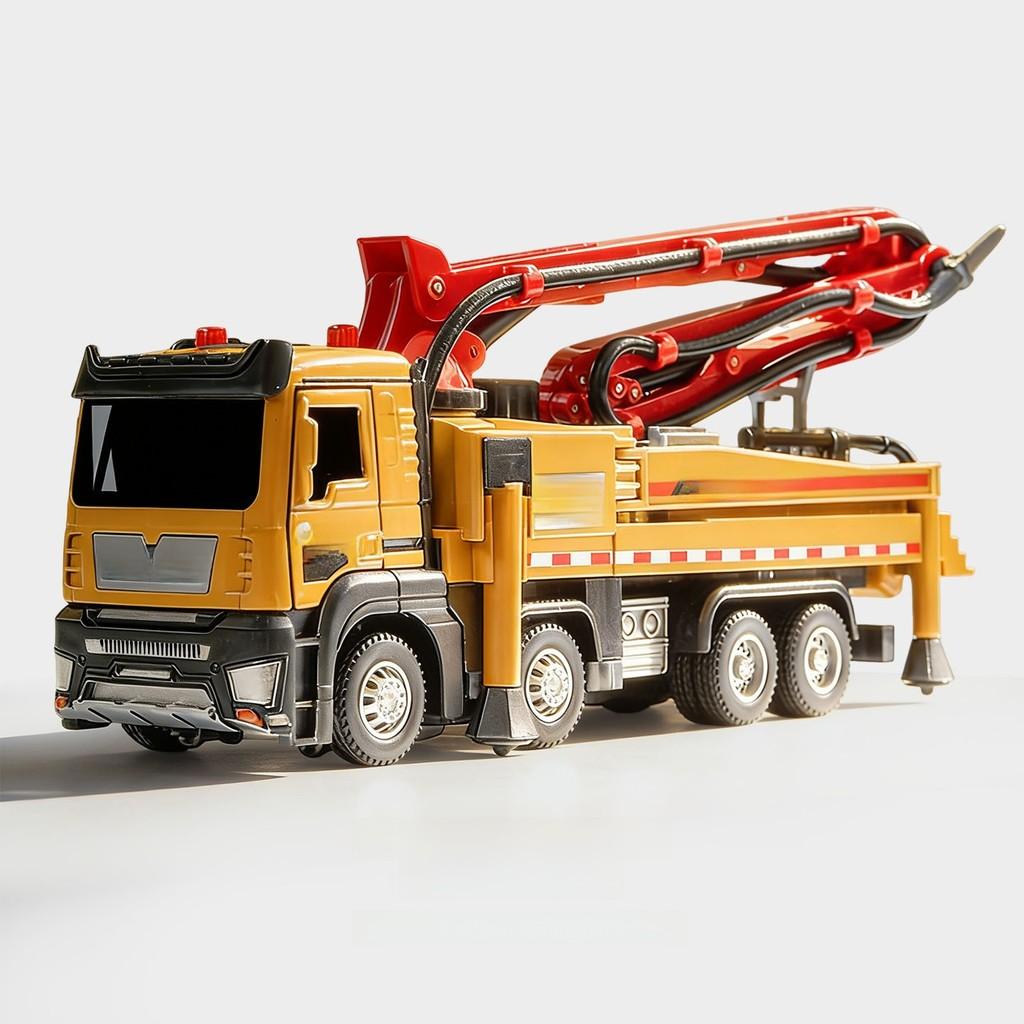 Plastic Water Truck Playset With Spray Function And Sound Effects For Children