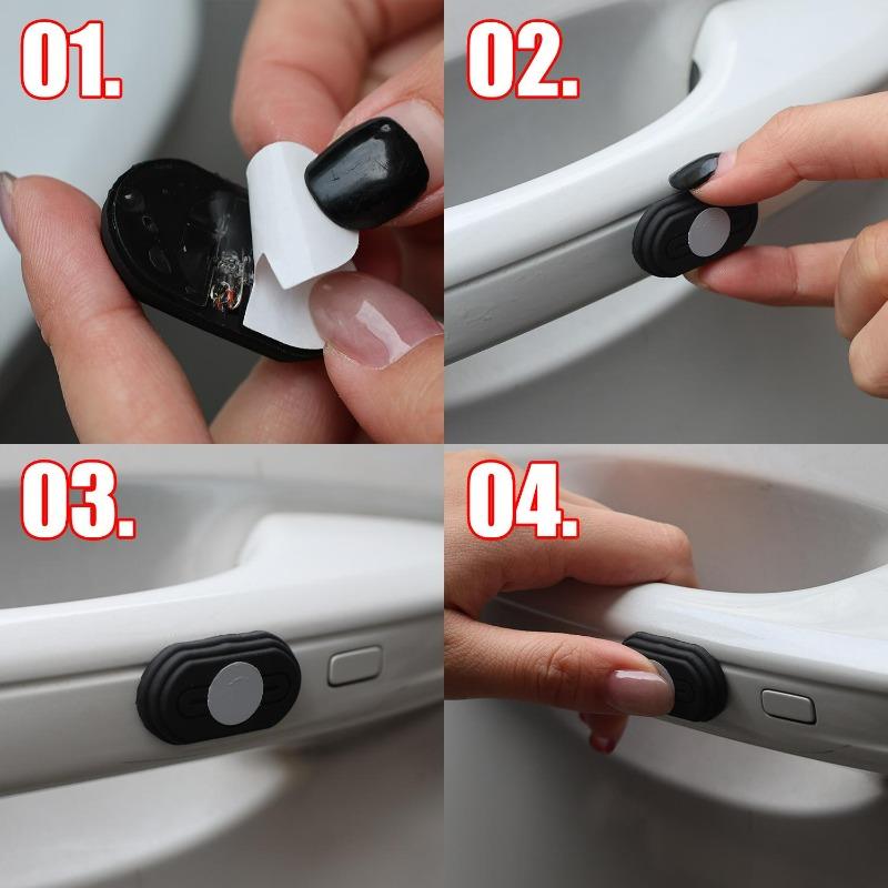 Car Door Edge Guard Protector Anti Static Sticker Car Static Remover Pvc for Anti-Collision & Eliminating Static Shock