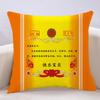 Креативная персонализированная подушка-сертификат Двусторонняя подушка-подарок учителю на праздник Подушка для вступительных экзаменов в колледж Подушка-подарок для учителей детского сада