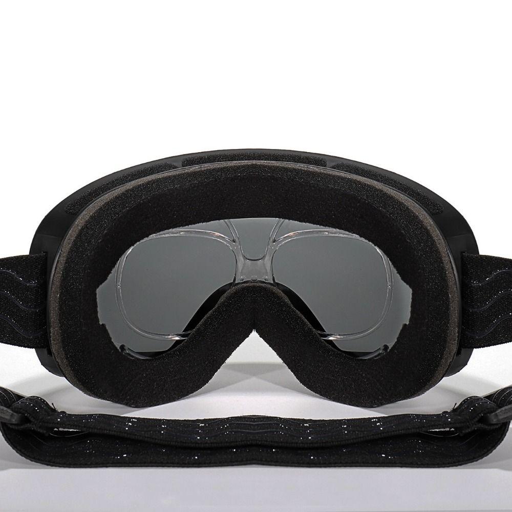 Вставьте лыжные очки с зажимом-бабочкой Прозрачные оправы очков для близорукости Портативная оправа для близорукости