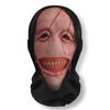 Halloween Ghost Face 3D Printed Mask Stretch Mesh Full Face Mask Skull Headdress Funny Party Halloween Horror Cosplay Props