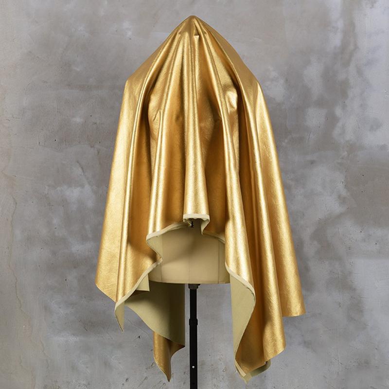 50*140m Matte Faux Leather Fabric Stretch Imitation Sheepskin Soft PU Fabric DIY Sewing Motorcycle Jacket Clothes Material