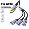Fast Charging 3 in 1 Splitter Converter OTG Adapter Professional Extension Cable