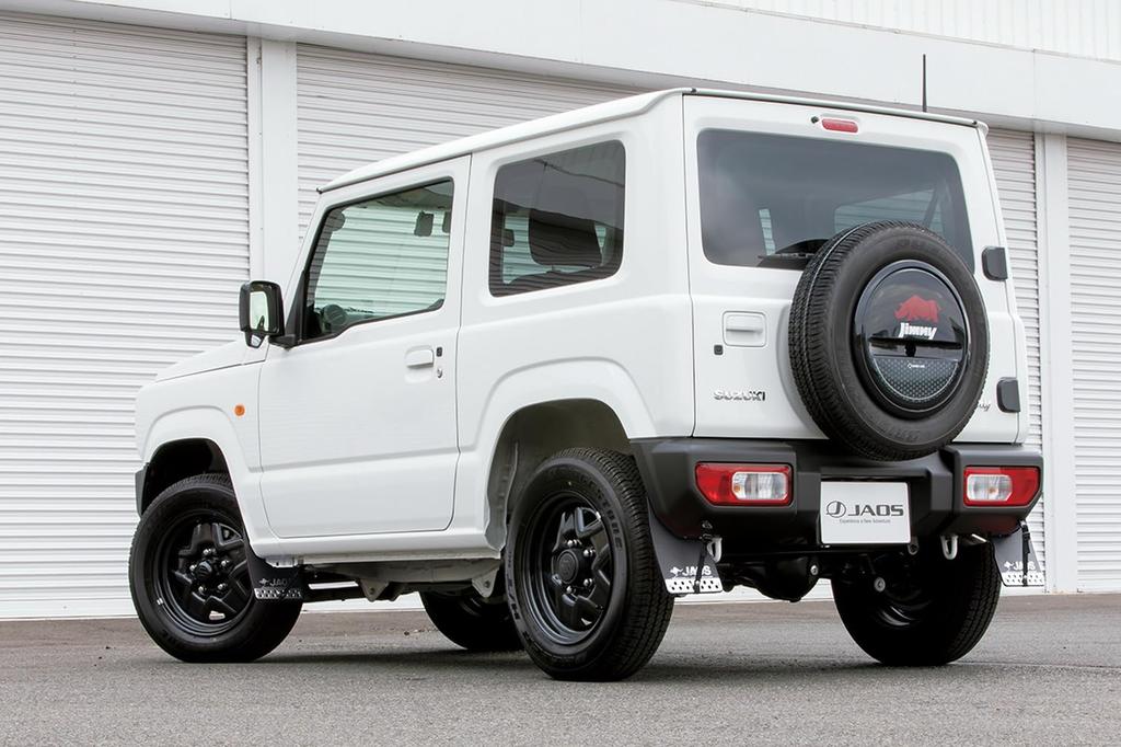 JAOS Mudguard III Rear Set Black for Jimny JB64 Series (B622513R)