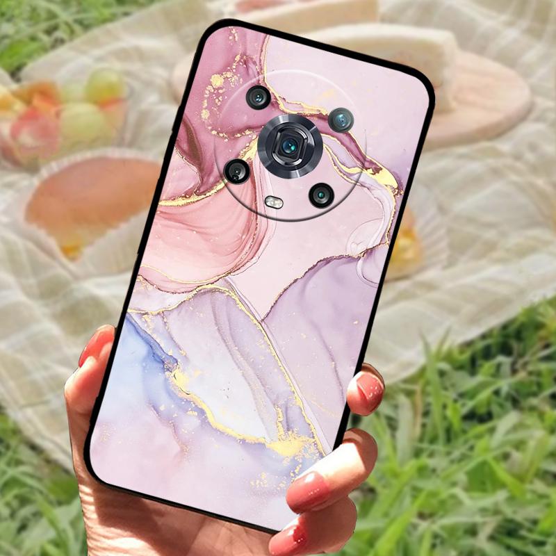 Чехол для Honor Magic 6 4 Lite 5G Модный ударопрочный силиконовый чехол для телефона Для Honor Magic 4 Pro 5G Honor X9B 5G Защитный Fundas