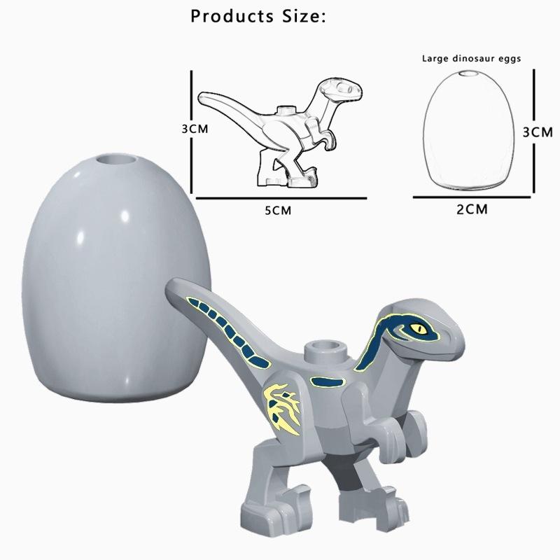 4 цвета 5 см мини яйцо динозавра строительные блоки игрушки кирпичики фигурки игрушки детский день рождения рождественский подарок