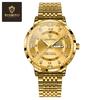 BINBOND Top Luxury Business Men's Watch Waterproof Luminous Date Military Man Watch Stainless Steel Fashion Men's Quartz Watches