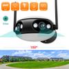 LS VISION 8MP Outdoor 180° Ultra Wide View Angle Dual Lens Wifi IP Camera Panoramic Human Detect Night Vision CCTV Camera Video Surveillance