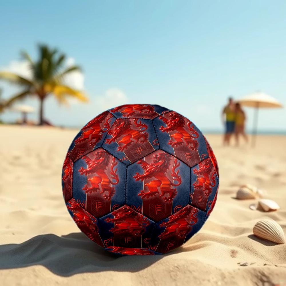 Middlesbrough Size 5 Football High Elastic Soccer Ball For Outdoor Competition Daily Training Play