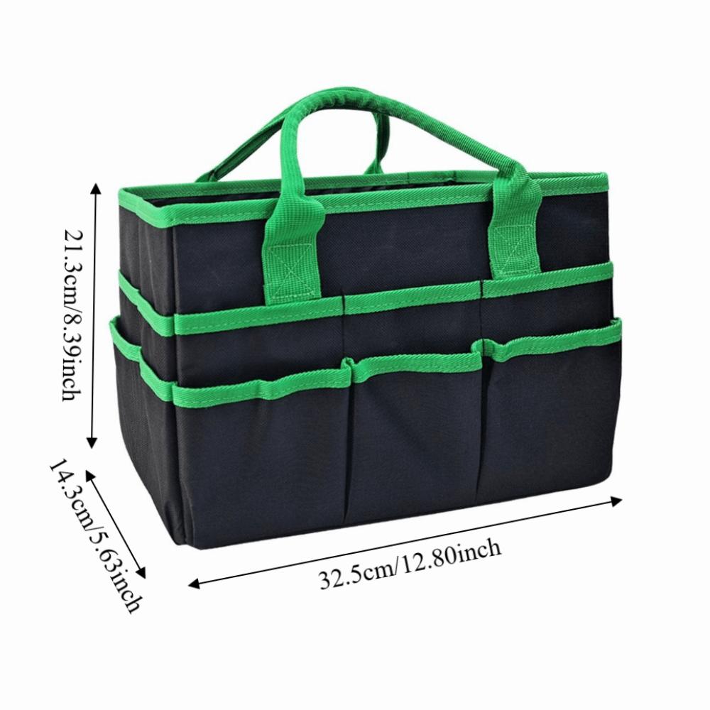 Large Capacity Multifunctional Partition Storage Bag Gardening and Trimming Tool Bag Art Supplies