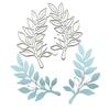 Вырубки "Листья" для рукоделия, скрапбукинга, бумажных открыток, украшения тортов, поделок