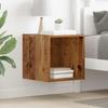 Wall Mounted Cabinet with Shelf Reclaimed Wood Look 37 x 37 x 37 cm Engineered Wood