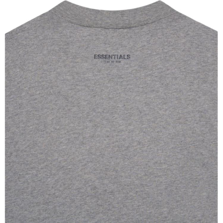Fear of God Essentials Набор из 3-х мужских футболок с круглым вырезом и коротким рукавом Темно-овсяный FOG-SS22-189