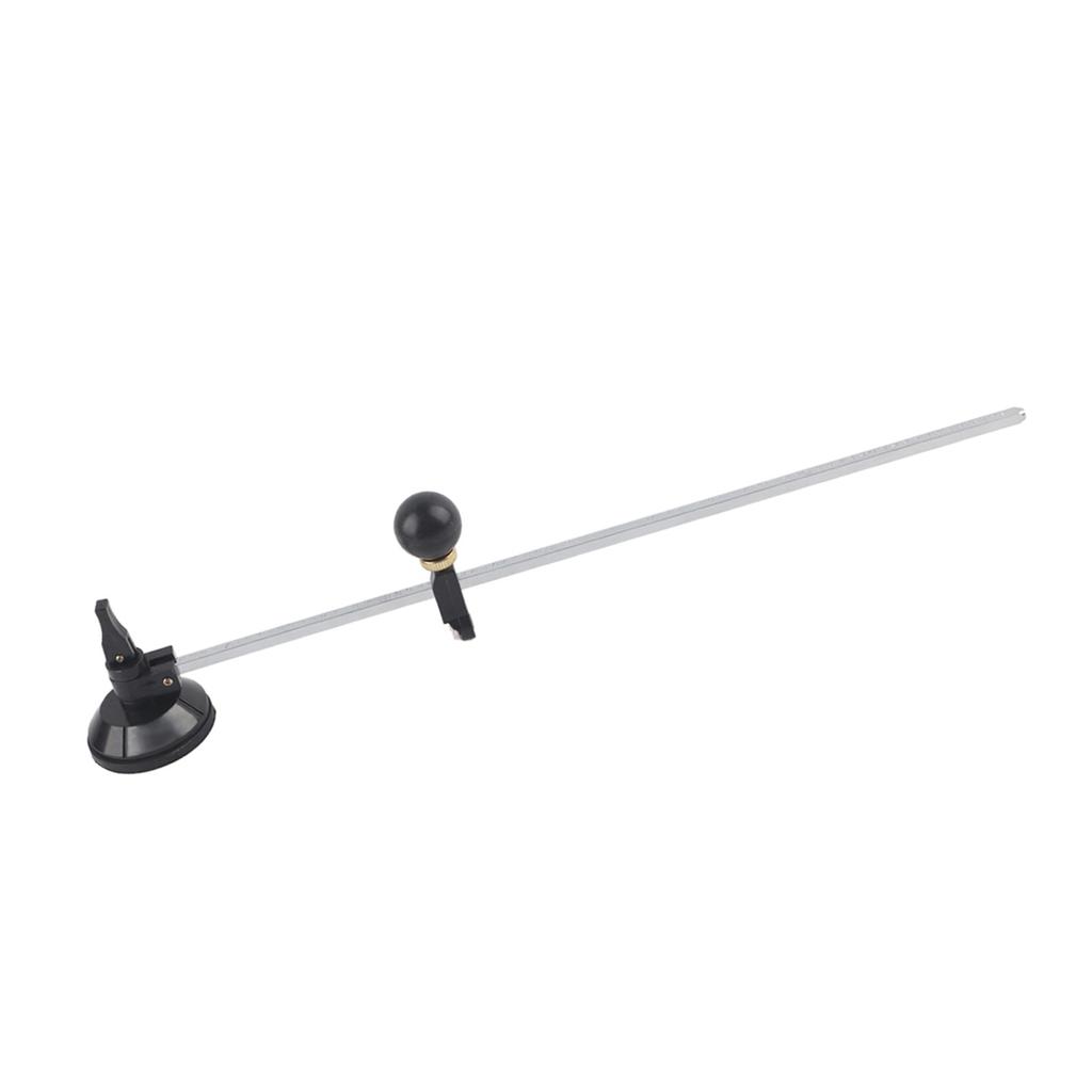 Стеклорез 6-колесный циркуль Круглый режущий резак с кругом на присоске