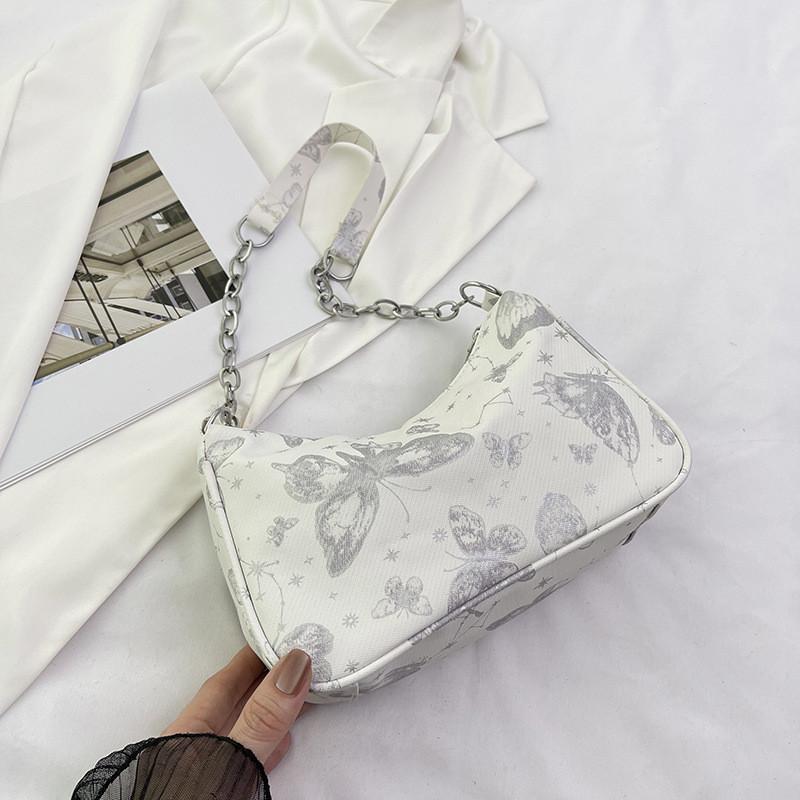 Модная женская сумка через плечо в уличном стиле из ПУ, новинка лета 2024