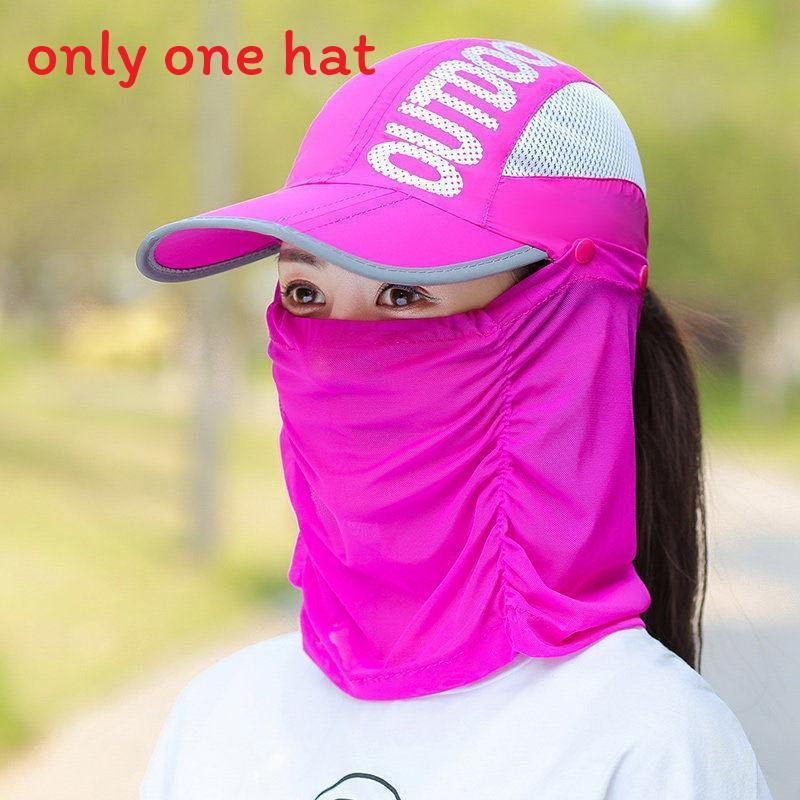 Sun Protection Baseball Cap With Uv Blocker For Outdoor Fishing And Hiking Enthusiasts