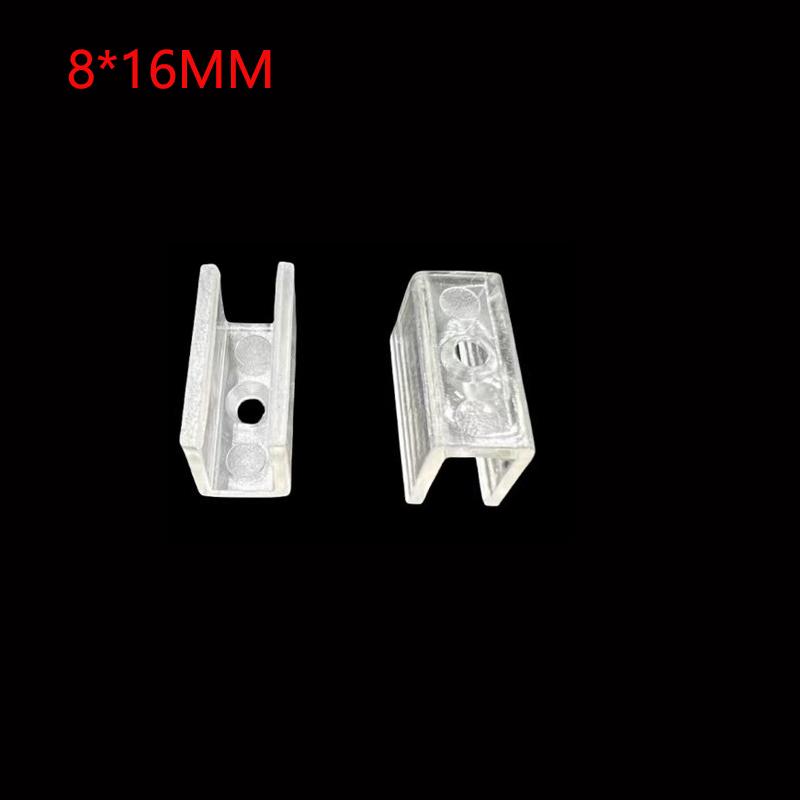 Неоновая лента LED Фиксирующие клипсы Держатель Соединитель Аксессуары 6мм 8мм 10мм 12мм 15мм 18мм 20мм Для фиксации неонового света COB Светодиодная лента Пряжка