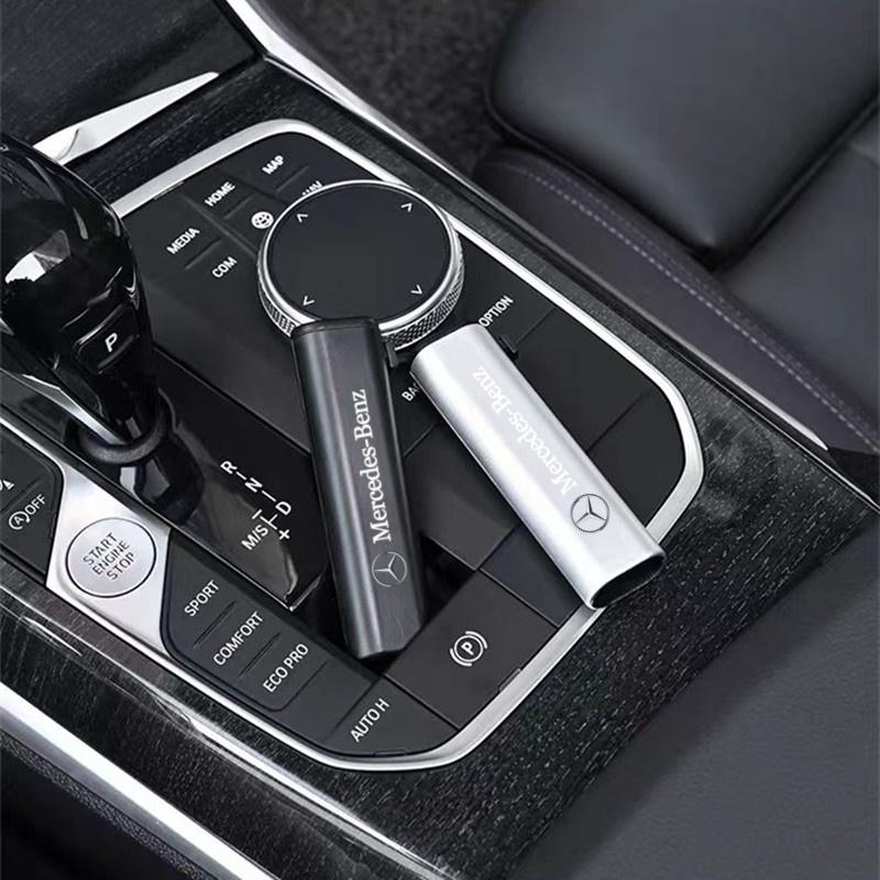 CRF1 Car Retractable Cleaning Brush JSSSQJS For Mercedes Benz AMG W203 W204 W205 GLC Artificial Wool Small Brush Interior Mouldings