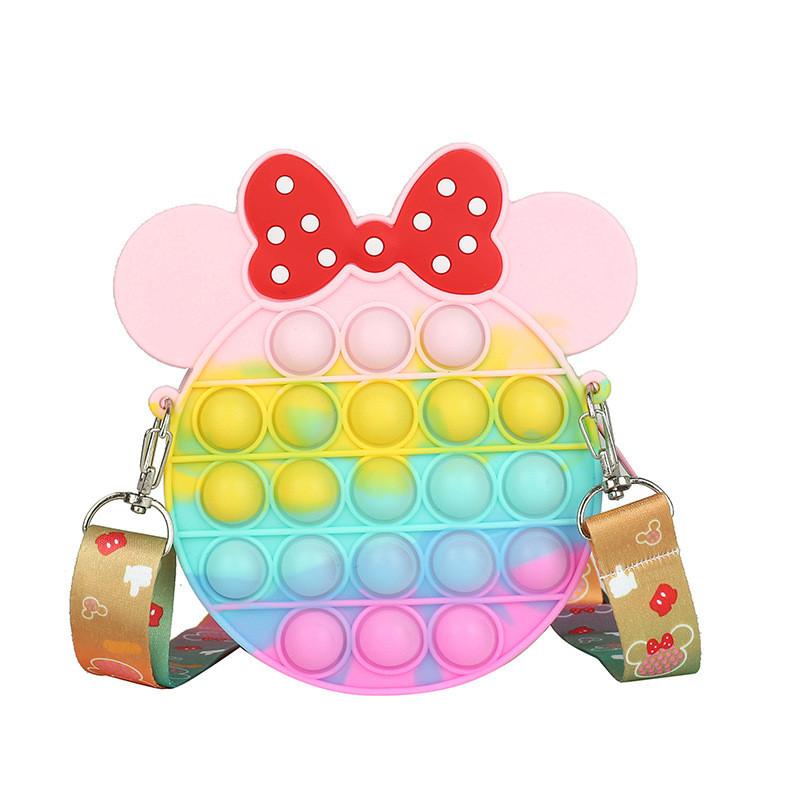Cute Mini Silicone Sling Bag For Kids With Breathable Waterproof Features