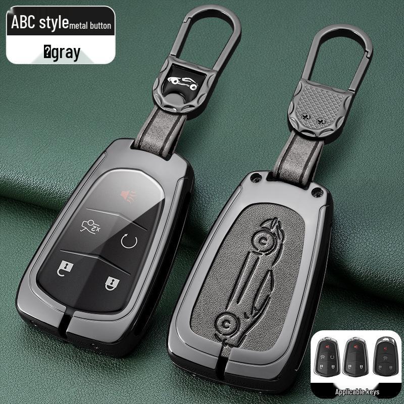 Премиальный металлический чехол для ключа Cadillac XT5, CT5, XT4, XT6, CT6, XTS, ATSL, CT4