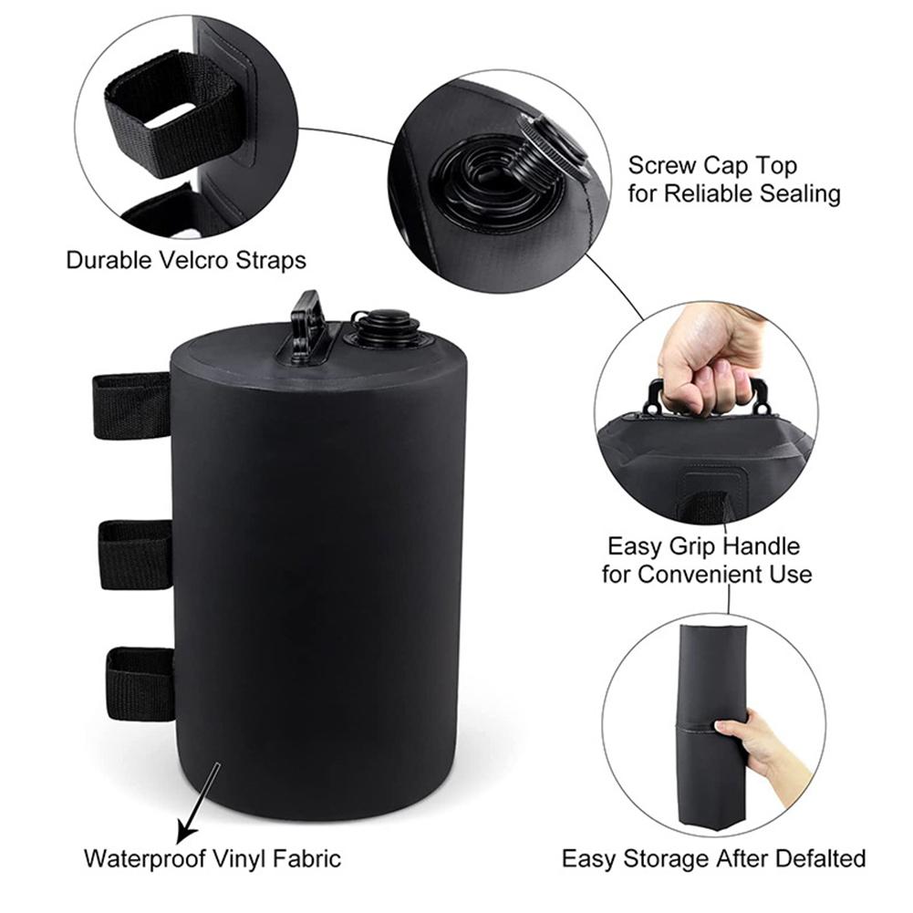 1 упаковка тентовых навесов для воды, утяжеляющие мешки для тяжелых грузов для ножек беседки, тента, палатки