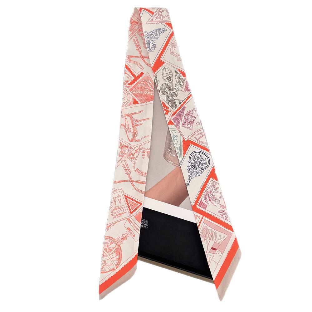 Женская сумка-обертка с твиловой лентой в корейском стиле и шейный платок