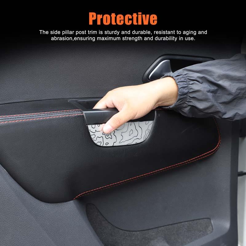 Interior Car Accessories For Volkswagen Amarok 2011-2018 Stainless Steel Car Inner Door Handle Cover Trim