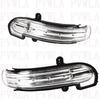 Зеркальные указатели поворота с LED-лампами A2038201521 A203820162 для Mercedes Benz W203 4 двери 2004 2005 2006 2007