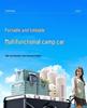 Foldable Outdoor Camping Cart - Portable Trolley for Travel and Picnic Essentials
