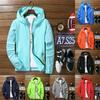 Newly Men Waterproof Wind Breaker Coat Zipper Hoodie Jacket Quick Drying Sport Outwear