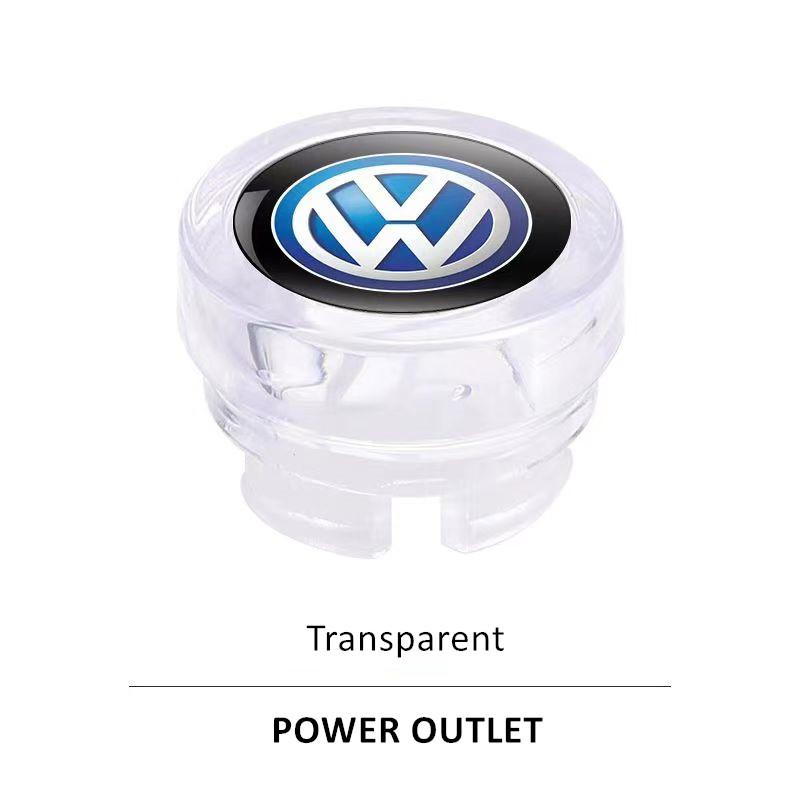 For VW Car Cigarette Lighter Dust Cover Dustproof Cap Plug Car Styling for VW Tiguan Polo Golf 7 Jetta Interior Mouldings XTKH-A325 zs2