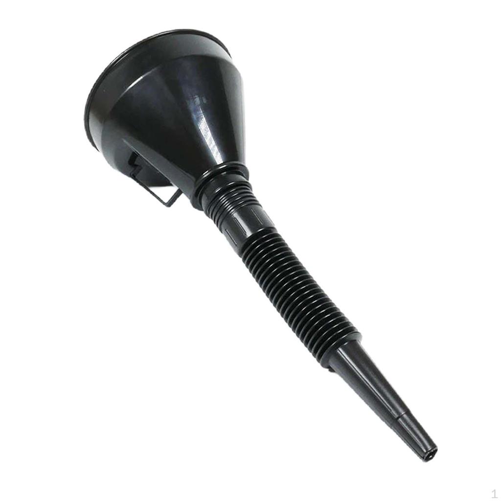 Automotive Funnel Flexible Motorcycles Cars Accessory Wide Mouth Gas Oil with Hose for