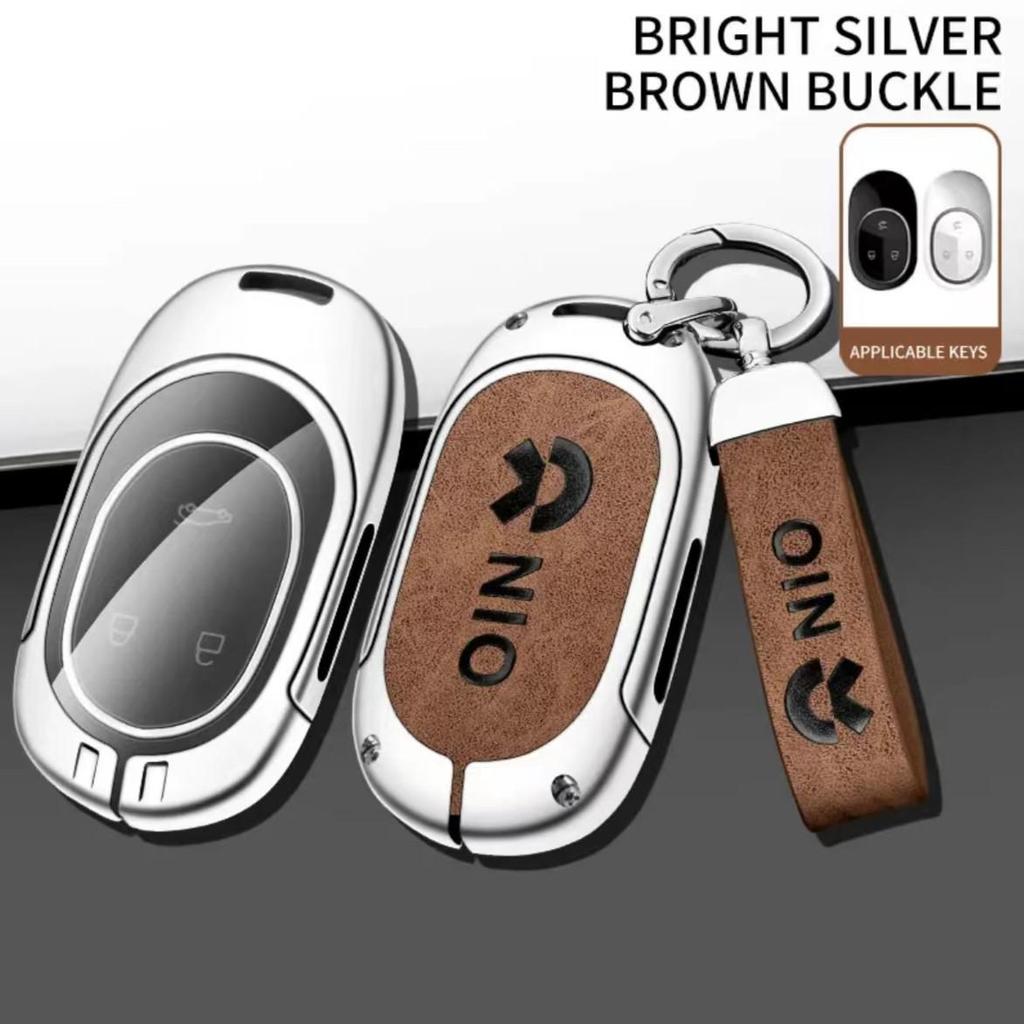 NIO EC6/ES6/ES8 Car Key Metal Shell & Buckle
