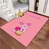 3D printed cartoon (piglet) pattern rugs, suitable for living room, bedroom, children's room, sofas, doormats, non-slip floor