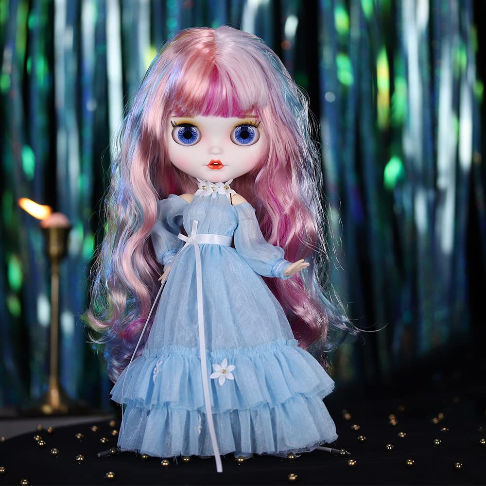 Одежда для кукол ICY Fortune Days подходит для кукол масштаба 1/6 или ростом 30 см, включая кукол Blythe, Obitsu и Licca-chan. (BL10901-BC01T).