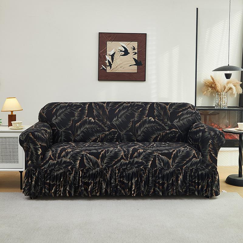 Новый Чехол для Дивана Цельный Эластичный Универсальный Чехол Двухместный Универсальный Защита от Царапин Кошек и Пыли Диван Все Включено Чехол