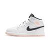 Детские кроссовки Air 1 Mid PS White Arctic Orange Антрацит 640734-180